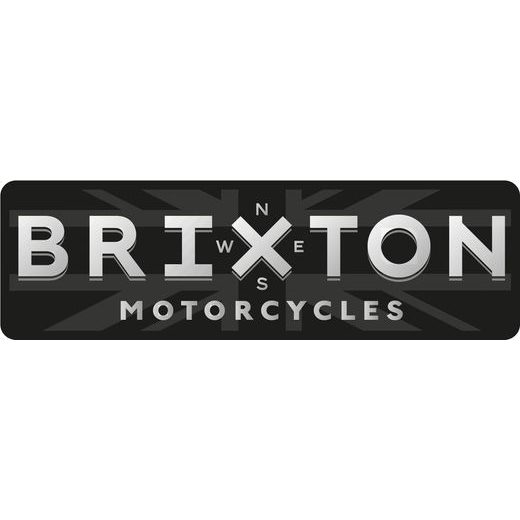 NÁLEPKA BRIXTON NA BOKY L + R ČIERNA