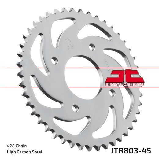 REŤAZOVÁ SADA D.I.D CHAIN - STRIEBORNÝ REŤAZ 428 D, NETESNENÝ, KOLIESKO JT, ROZETA JT PRE SUZUKI GSX-S 125 2017-2024