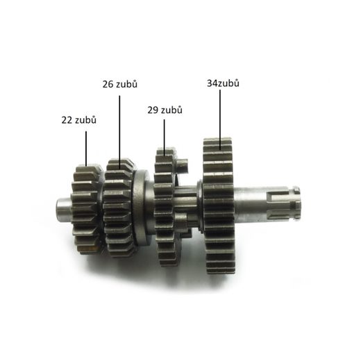 PREVODOVKA KOMPLETNÁ XMOTOS XB33 125CC