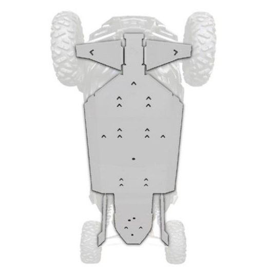 ALU CENTRAL SKID PLATE - RZR4 1000 XP