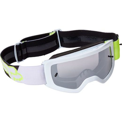 FOX YTH MAIN SKEW GOGGLE SPK - OS, FLUO YELLOW MX22