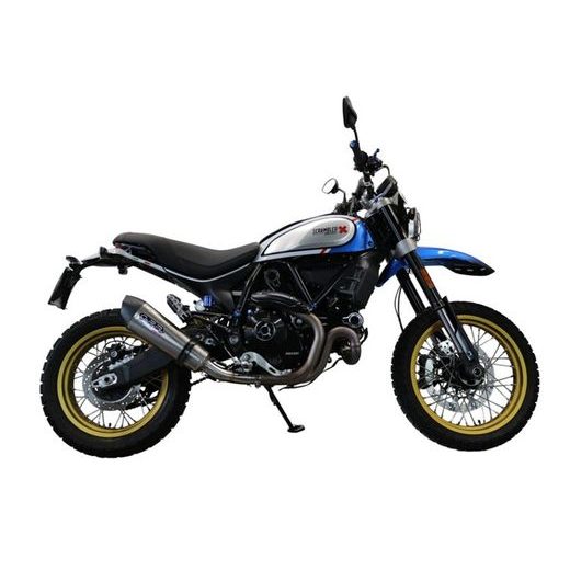 SLIP-ON EXHAUST GPR GP EVO4 E5.D.137.3.CAT.GPAN.TO BRUSHED TITANIUM INCLUDING REMOVABLE DB KILLER, LINK PIPE AND CATALYST