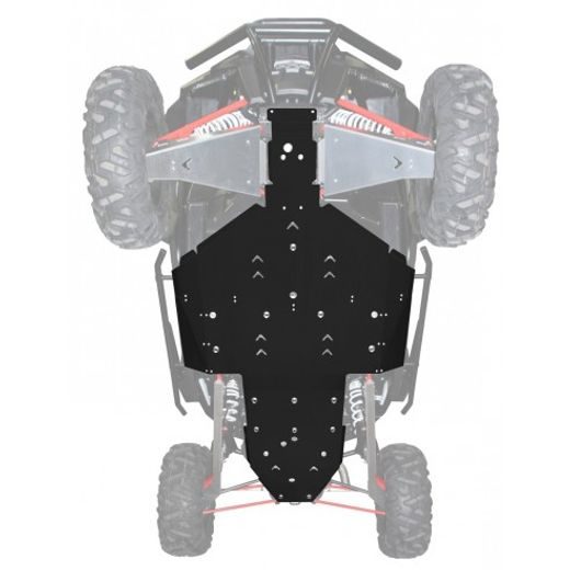 PROT.CENTRAL PHD SKID PLATE - RZR TURBO 2017