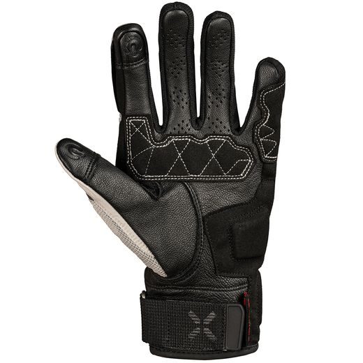WOMEN'S GLOVES IXS VENTURE-AIR 1.0 X4-050606 BLACK-COOL GREY DS