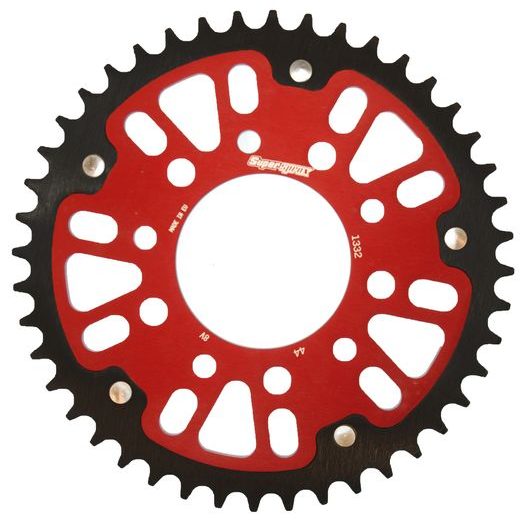 REŤAZOVÁ ROZETA SUPERSPROX STEALTH RST-1332:44-RED ČERVENÉ 44 ZUBOV,525