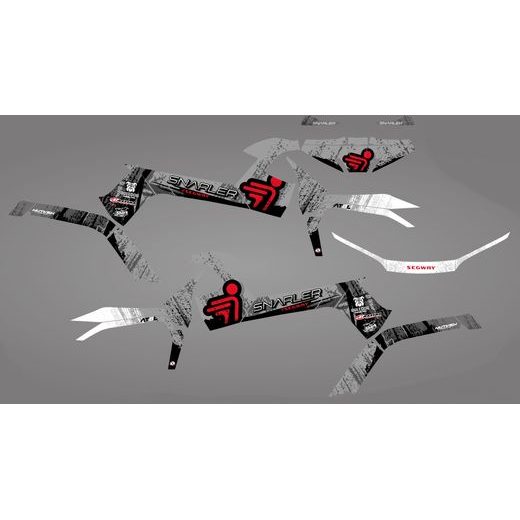 GRAPHIC STICKER KIT FOR SEGWAY SNARLER AT6-L GREY