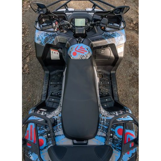 GRAPHIC STICKER KIT FOR SEGWAY AT5-L BLUE