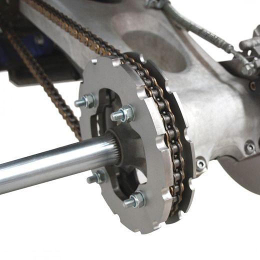 SPROCKET GUARD STL - YAMAHA YFZ 450R