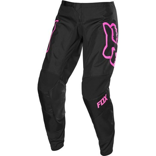 FOX WMNS 180 PRIX PANT-BLACK/PINK MX20