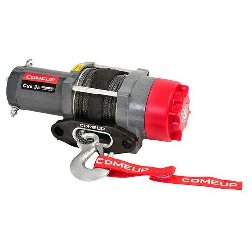COMEUP CUB 3S 12V STD, 3000LBS, SYNTHETIC ROPE