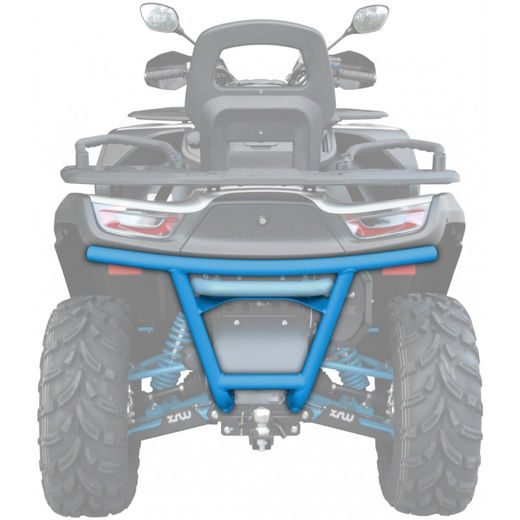 XRW REAR BUMPER ALU SX2 BLUE RAL 5012 - SEGWAY SNARLER AT6 S / L