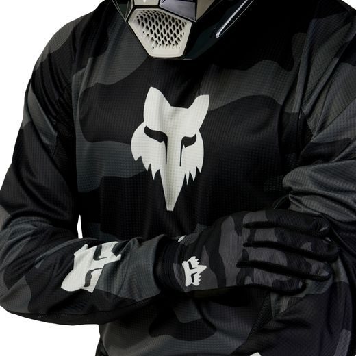 FOX 180 BNKR JERSEY - BLACK CAMO MX24