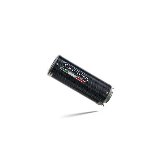 SLIP-ON EXHAUST GPR M3 D.111.M3.PP BRUSHED STAINLESS STEEL INCLUDING REMOVABLE DB KILLER AND LINK PIPE