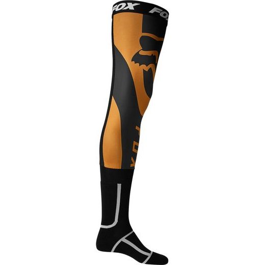 MIRER KNEE BRACE SOCK - BLACK/GOLD MX22