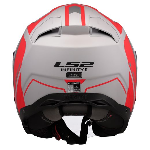 LS2 OF603 INFINITY II FOCUS GREY RED-06 L