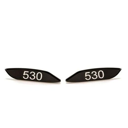 BASE CAPS FOR OEM REAR MIRRORS PUIG 7511N ČIERNA PÁR