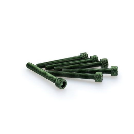 SKRUTKY PUIG ANODIZED 0370V ZELENÁ M6 X 45MM (6PCS)