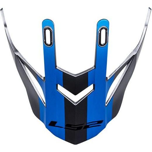 LS2 PEAK MX436 QUARTERBACK MATT TITANIUM BLUE