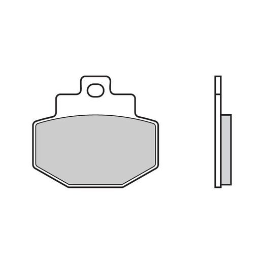 BRZDOVÉ OBLOŽENIE BREMBO 07047 CC SCOOTER