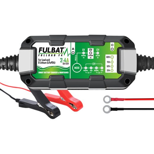 NABÍJAČKA AKUMULÁTOROV FULBAT FULLOAD F4 2A (SUITABLE ALSO FOR LITHIUM)