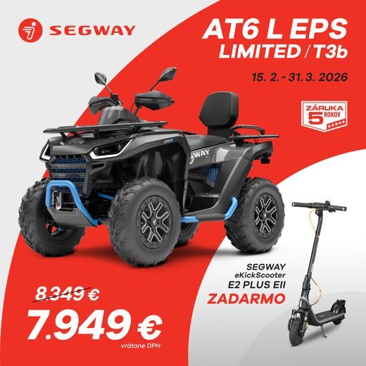 AKCIA!!! SEGWAY SNARLER AT6 L LIMITED CAMO EPS / EFI, 4X4 DIFF LOCK, T3B