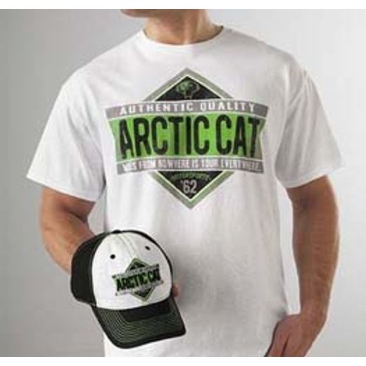 COMBO, HAT/TEE ARCTIC CAT