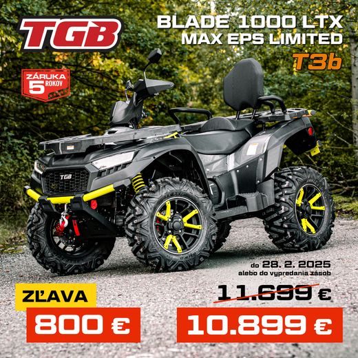 AKCIA TGB BLADE 1000LTX MAX EPS 4X4 LIMITED T3B