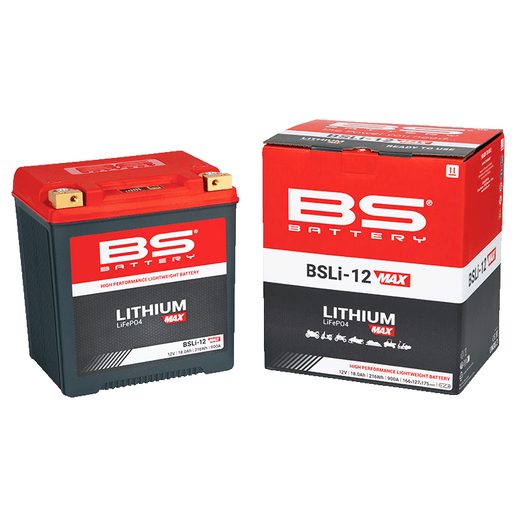 LÍTIOVÁ MOTOCYKLOVÁ BATÉRIE BS-BATTERY BSLI-12 MAX