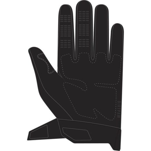 FOX DIRTPAW GLOVE - BLACK - BLACK/BLACK MX24