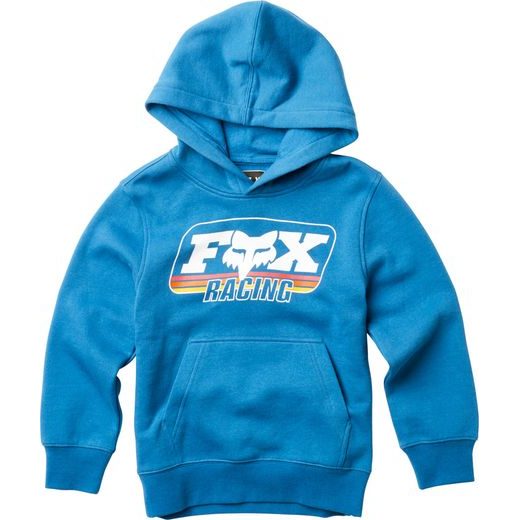 FOX YOUTH THROWBACK PULLOVER, DUSTY BLUE, LFS18F