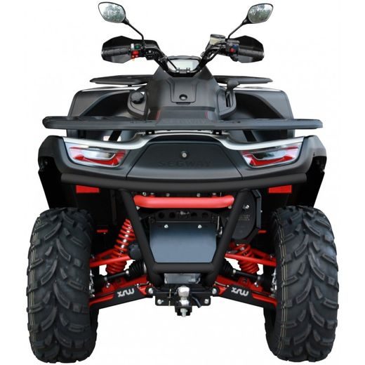 XRW REAR BUMPER ALU SX2 BLACK - SEGWAY SNARLER AT6 S / L