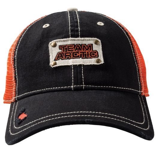 CAP, TEAM ARCTIC ORANGE DISTRESSED