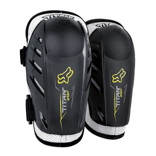 FOX YTH TITAN SPORT ELBOW GUARDS - OS, BLACK MX21