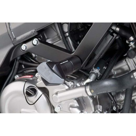 FRAME SLIDERS PUIG R12 1870N ČIERNY S ŠEDOU GUMOU