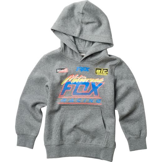 FOX YOUTH JETSKEE PULLOVER, HEATHER GRAPHITE, LFS18F