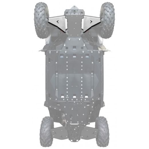 FRONT A-ARM GUARDS ALU - CAN-AM MAVERICK SPORT