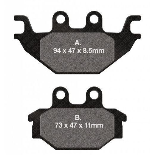 BRZDOVÉ OBLOŽENIE EBC SFAC377