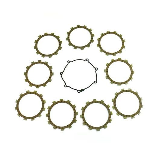 FRICTION PLATES KIT WITH CLUTCH COVER GASKET ATHENA P40230115