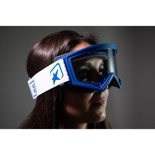 GOGGLES ARIETE PURAVIDA PURA 14970-PABA BLUE / CLEAR LENS NO PINS