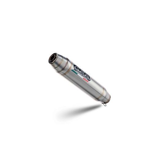 KONCOVKA VÝFUKU SLIP-ON GPR DEEPTONE INOX KT.209.3DE BRUSHED STAINLESS STEEL INCLUDING REMOVABLE DB KILLER AND LINK PIPE