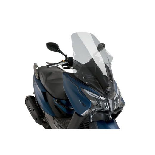 PLEXI NA MOTORKU PUIG V-TECH LINE TOURING 21271F TMAVÁ DYMOVÁ