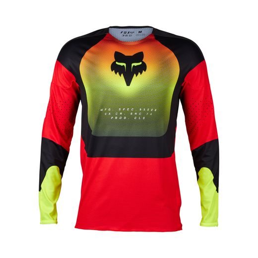 FOX 360 REVISE JERSEY - RED/YELLOW MX24