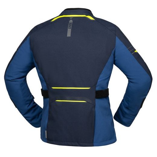 TOUR WOMEN'S JACKET IXS LANE-ST+ X56053 BLUE-LIGHT BLUE-FLUO YELLOW DL
