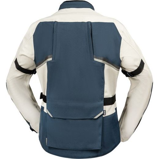 LAMINATED JACKET IXS TOURSTER-STX 1.0 X2-111405 BLUE-COOL GREY LL