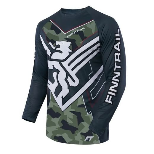 FINNTRAIL JERSEY CAMOARMY M