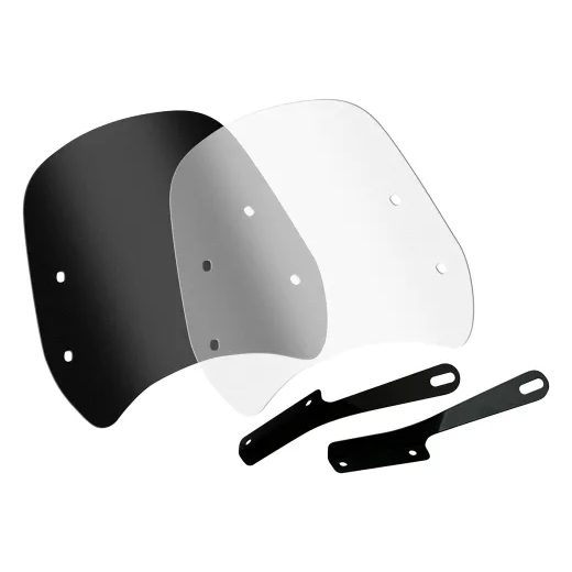 PREDNÝ PLEXI ŠTÍTOK - ČIERNY