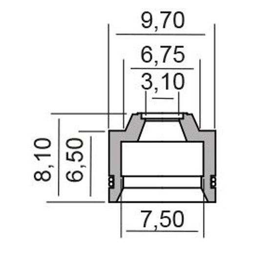 GUFERO RMS 100669230 VALVE STEM