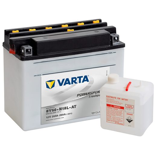 VARTA 12V/20AH MOTO FRESHPACK, SY50-N18L-AT