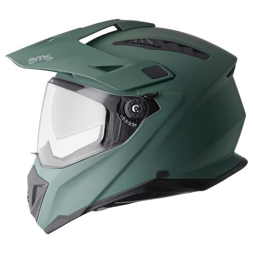 ENDURO HELMET GMS ADVENTUS ZG15001 MATNÁ ZELENÁ S