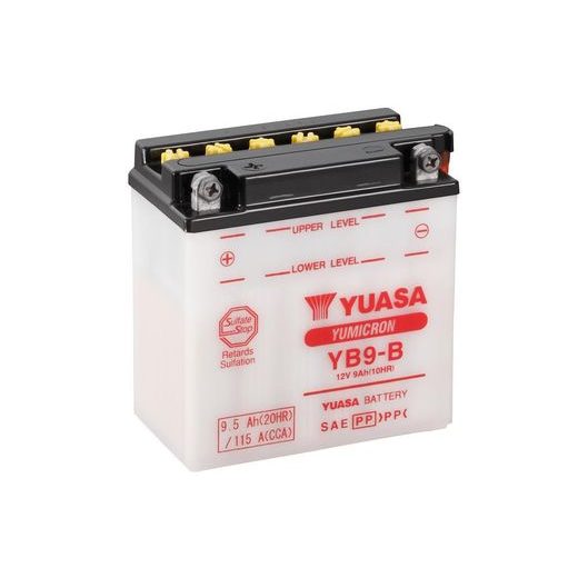 YUMICRON BATTERY WITH ACID YUASA YB9-B